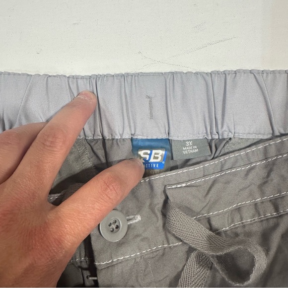 SB active gray cargo capris size 3X - Picture 2 of 4